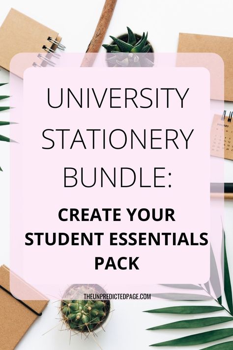Uni Checklist, University Stationery, Stationary Shopping, College Stationary, Uni Essentials, Student Essentials, University Essentials, Workspace At Home, Stationery List