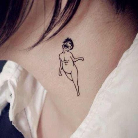 'Attack On Titan' Look is listed (or ranked) 22 on the list 22 Subtle Anime Tattoos That Cleverly Reference Anime Series Tattoo Inspiration, Attack On Titan Tattoo, Tato Henna, Smink Inspiration, Naruto Tattoo, Inspiration Tattoos, Aesthetic Tattoo, 문신 디자인, Fake Tattoos
