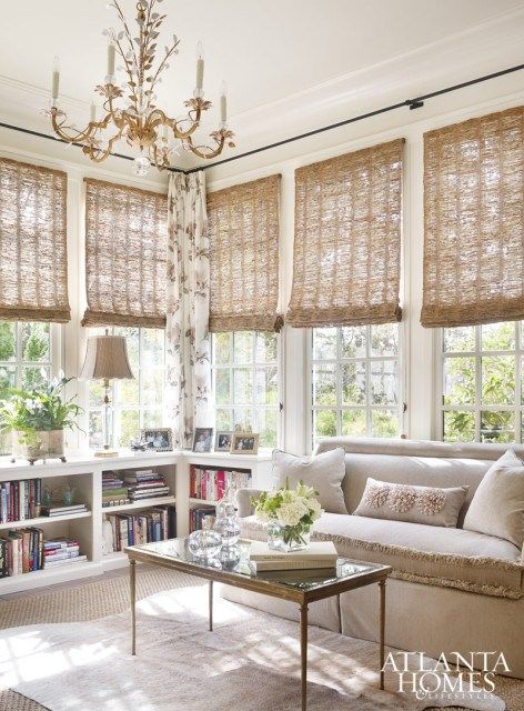 Three Season Room Window Treatments, Traditional Timeless Home, Florida Bungalow Decor, Indoor Sunroom Furniture Ideas, Narrow Sunroom, Modern Farmhouse Sunroom, Sunroom Additions, Sunroom Porch, Farmhouse Sunroom