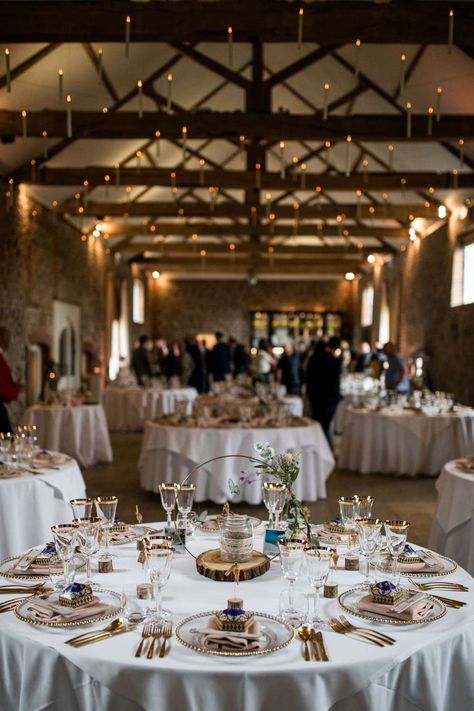 Harry Potter themed wedding at Farbridge  with hanging candles from the ceiling space. Photo credit Lucy Davis Photography Harry Potter Wedding Inspiration, Harry Potter Table Numbers, Harry Potter Hanging Candles, Harry Potter Ceiling, Harry Potter Wedding Decorations, Hanging Candles Wedding, Harry Potter Inspired Wedding, Harry Potter Table, Harry Potter Floating Candles