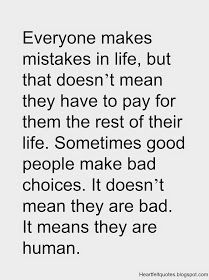 Heartfelt Quotes: Everyone makes mistakes in life, but that doesn’t mean they have to pay for them the rest of their life. Quotes About Moving On From Love, Mistakes In Life, Liking Someone Quotes, Mistake Quotes, Quotes About Moving, Everyone Makes Mistakes, Memes In Real Life, Forgiveness Quotes