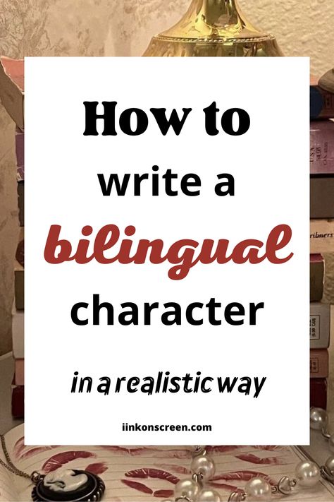 How to write a bilingual character in a realistic way Writers Notebook, Writing Diverse Characters, Writing Bilingual Characters, Bilingual Characters, Writing Fiction, Character Prompts, Mother Tongue, Diverse Characters, Writing Things