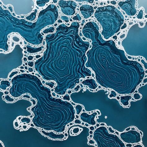 Water Inspired Design, Rhythm Art Design, Rhythm Art Drawing, Water Texture Drawing, Carla Goldberg, Rhythm In Art, Rhythm Drawing, Liquid Drawing, Surfaces Art