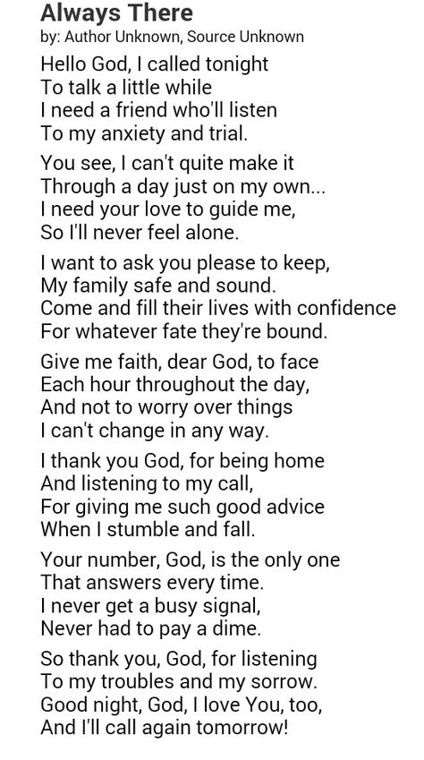 If Jesus Came To Your House Poem, 3rd Times A Charm, Prayer Poems, Christian Poems, Prayer For Church, Sweet Pictures, Bible Study Verses, Night Prayer, Good Prayers