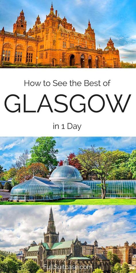 One Day In Glasgow, Glasgow Things To Do, What To Do In Glasgow Scotland, Things To Do In Glasgow, Glasgow Travel, Visit Glasgow, Scotland Street, British Isles Cruise, Scotland Vacation