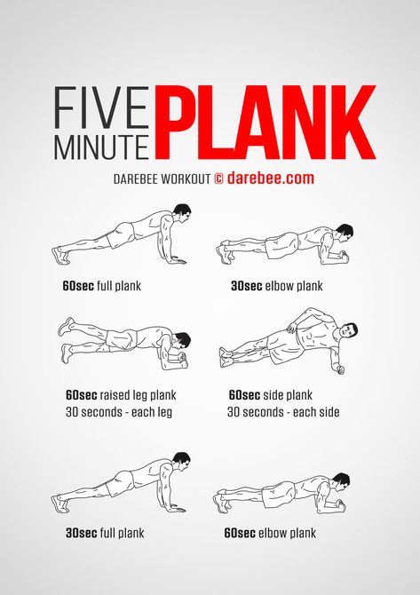 Five Minute Plank, Six Pack Abs Workout, Plank Challenge, Ab Workout Men, Workout Routine For Men, Abs Workout Gym, Lower Abs Workout, Plank Workout, Abs Workout Routines