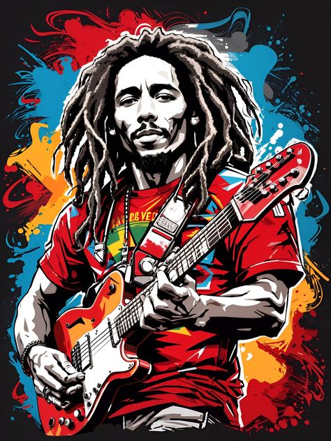 I will create awesome art based on your word using ai art platform Reggae Art Wallpaper, Bob Marley Dibujo, Bob Marley Wallpapers, Reggae Wallpapers, Reggae Wallpaper, Bob Marley Pop Art, Reggae Music Art, Arte Bob Marley, Bob Marley Painting