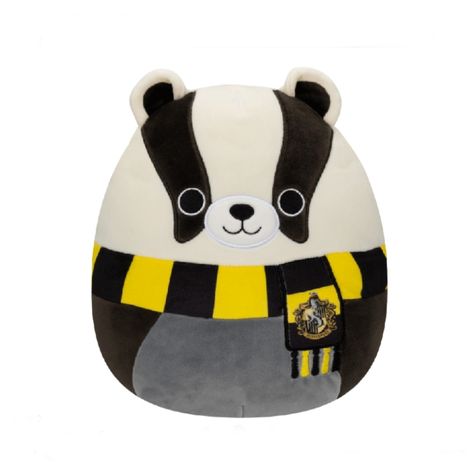 20" Original Harry Potter Hufflepuff Squishmallow Hufflepuff Badger, Harry Potter Plush, Slytherin Snake, Snuggle In Bed, Pluto Disney, Harry Potter Hufflepuff, Long Car Rides, Harry Potter Collection, Wizarding World Of Harry Potter