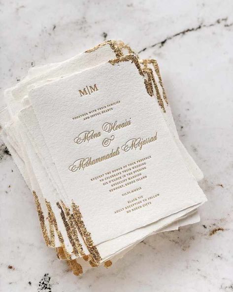 Vintage Wedding Invitations, Paper Invitation Card, Foil Wedding Invitations, 카드 디자인, Future Wedding Plans, Beach Wedding Invitations, Gold Invitations, Gold Wedding Invitations, Unique Wedding Invitations