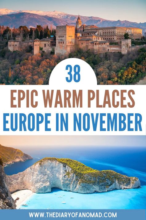 Fall Vacations Europe, Travel In November Best Places To, Sicily In November, November Honeymoon Destinations, Best Place To Travel In November, November Europe Travel, Best Places To Visit In November, November Travel Destinations, Portugal November Outfit