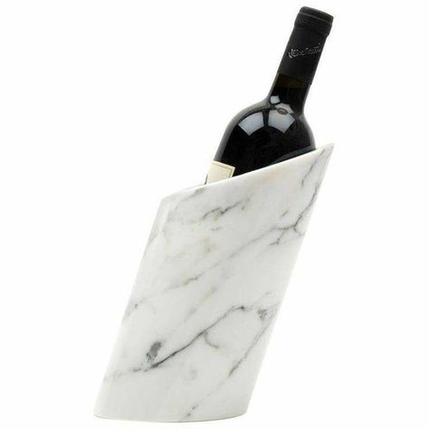 The most elegant & precious gift for the one you love ... 100% Real Turkish Toros Marble(black) and Lilac (white) Bottle Holder in Asymmetric Design Dimensions : 21-22 cm Glossy polished, first class quality with color options. Made of 100% natural and first class marbles. Very special and Marble Crafts, Recycled Granite, Monochrome Room, Marble Mirror, Marble Accessories, Marble Block, Marble Home, Marble Furniture, Stone Accessories