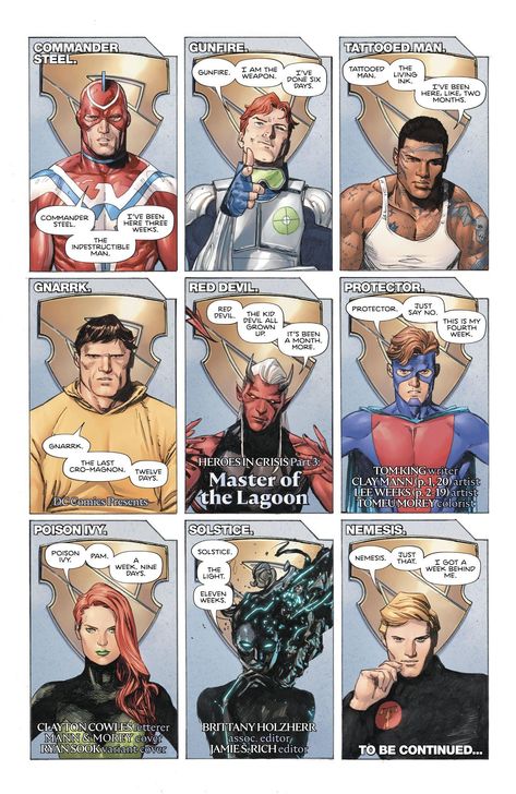 Heroes In Crisis, Dc Comics Superheroes, Marvel Comic Universe, Dc Comics Characters, Comic Page, Dc Comics Art, Dc Heroes, Geek Culture, Dc Superheroes
