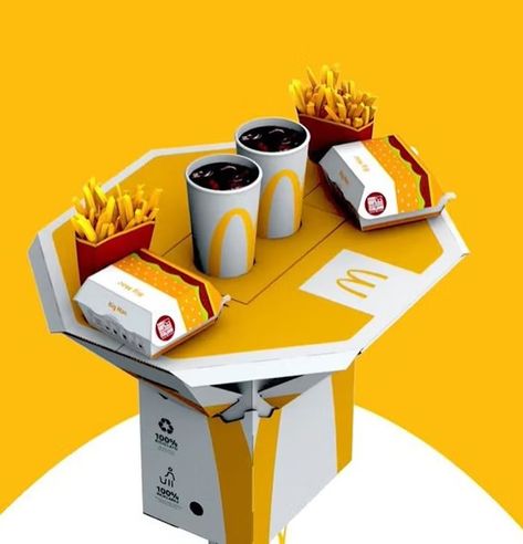 Packaging Innovation, Mcdonald's Aesthetic, Packaging World, Corrugated Board, Color Changing Nails, Aircraft Interiors, Beer Company, Fast Food Chains, Food To Go