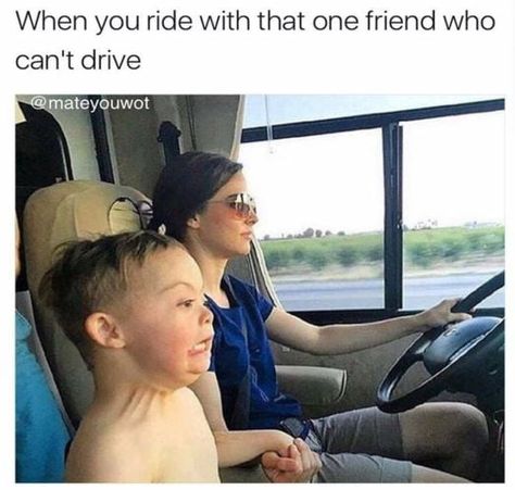 Thats why you dont let women drive #funny #memes Humour, Funny Driving Quotes Humor, Funny Driving Quotes, Driving Memes, Driving Humor, Unbelievable Pictures, Driving Quotes, Clean Memes, Car Memes