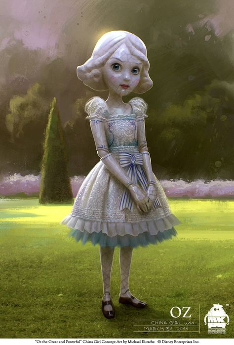 Oz the Great and Powerful - Costume/Character Design by Michael Kutsche, via Behance James Franco, Oz Büyücüsü, Charlie Bowater, Oz The Great And Powerful, Costume Character, Abigail Spencer, Concept Art World, The Wonderful Wizard Of Oz, China Dolls