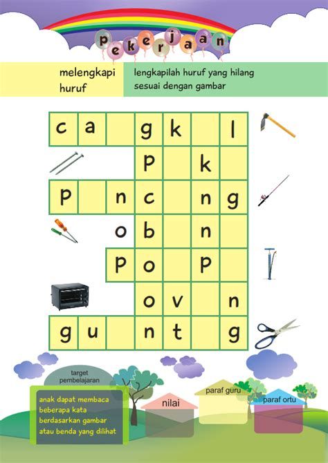 Soal Untuk Anak Tk Membaca – Soal Menulis Untuk Anak Tk B Worksheet Belajar Membaca Tk, Puzzle Anak Tk, Soal Tk, Kids Crossword Puzzles, Free Printable Crossword Puzzles, Learning Express, Preschool Activities Printable, Printable Crossword Puzzles, Bahasa Melayu