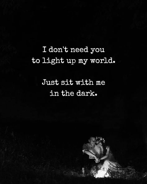 We can't sit together even in dark now.....whereas ones we had time when we used to be together the whole day... Linz, Dark Core, Barbie Quotes, Patience Quotes, Together Quotes, Love Articles, I Dont Need You, German Quotes, Dark Love