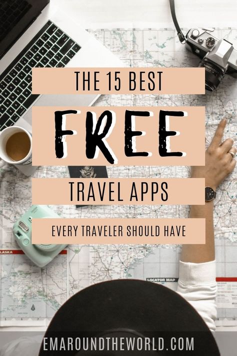 The Best Free Apps Every Traveler Needs For Their Next Trip - Em Around the World Ao Nang, Best Free Apps, Best Travel Apps, Travel Apps, International Travel Tips, Us Travel Destinations, Best Flights, Budget Travel Tips, Travel App