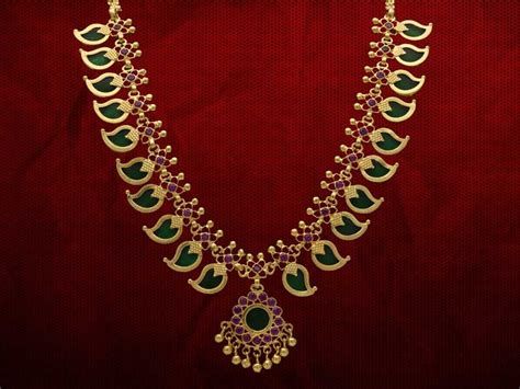 Kerala Pictures, Mango Mala Jewellery, Gold Chain Necklace Womens, Kerala Jewellery, Indian Brides Jewelry, Ruby Necklace Designs, Wedding Jewellery Designs, Affordable Engagement Rings, Temple Jewelry Necklace
