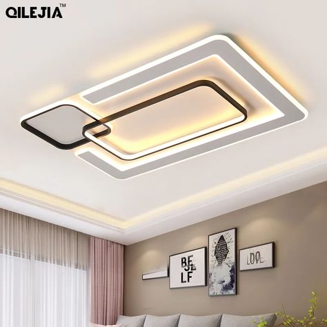 Modern Bedroom Design Light Color, Pop Design For Bad Room, Living Hall Ceiling Design Modern, Latest Celling Design Bedroom, Pop Lights, Pop Design For Bedroom, Air Malta, Pop Design For Hall, Gypsum Ceiling Design