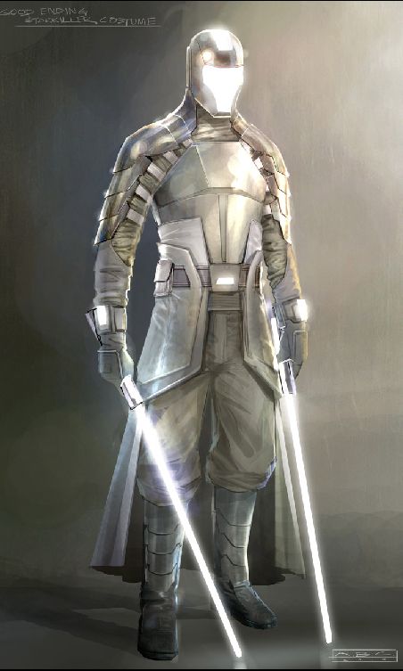 Image result for grey jedi Jedi Armor, Grey Jedi, Jedi Sith, Arte Robot, Star Wars Concept Art, Star Wars Rpg, Star Wars Film, Japon Illustration, Star Wars Artwork