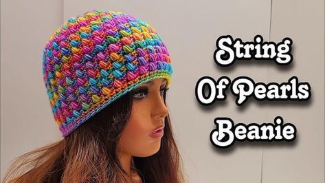 10 Best Bag-O-Day Free Crochet Patterns - Beautiful Dawn Designs Crochet Beanie Tutorial Videos, Crochet String Of Pearls, Crocheting Hats, Crochet Hat And Scarf Set, Crochet Hat And Scarf, Crochet Headwear, Crochet Unique, Raffia Crochet, Crochet Summer Hats