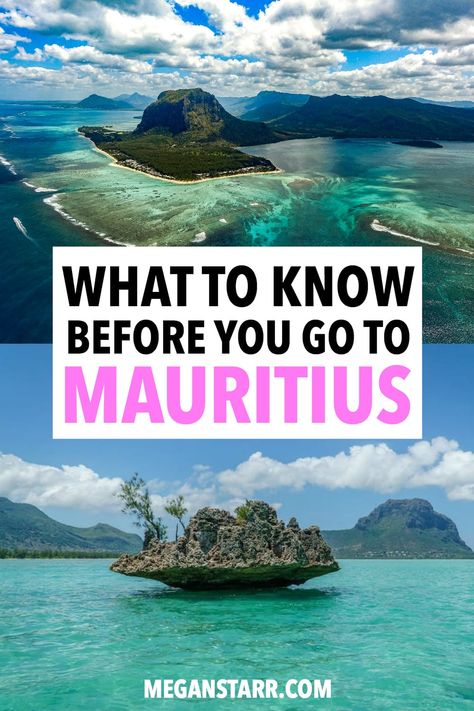 TRAVEL TO MAURITIUS: There are many useful things to know before you visit Mauritius. These awesome travel tips will help you plan your trip to Mauritius and get to see the best of the food, culture, history, and gorgeous places. #mauritius #island #paradise #mauritiustravel Honeymoon Mauritius, Mauritius People, Mauritius Aesthetic, Mauritius Honeymoon, Mauritius Holiday, Mauritius Travel, Timur Tengah, Port Louis, Mauritius Island