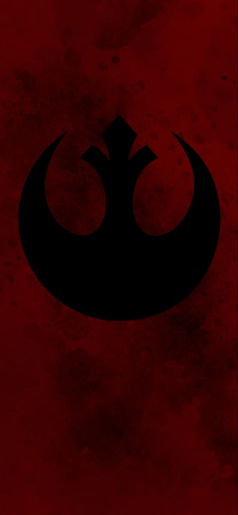 Red and black Star Wars resistants logo phone wallpaper - Ali-Rose Red Star Wars Wallpaper, Ali Rose, Star Wars Background, Star Wars Wallpaper, Red Wallpaper, Red Star, Black Star, Red And Black, Fondos De Pantalla