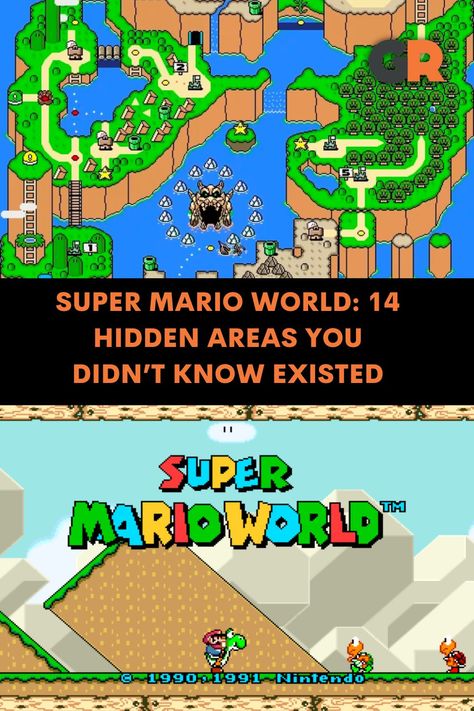 Super Mario World has more hidden areas than most SNES games, so it goes without saying fans are still uncovering secrets they may have missed. Snes Games, Dinosaur Land, Mario Run, Super Nintendo Games, Ghost House, Secret Forest, Secret House, So It Goes, Mario Games