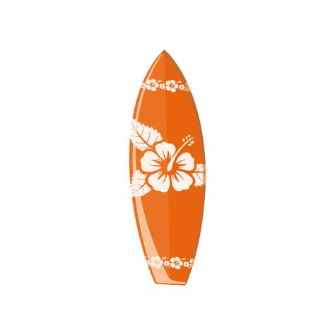 Orange Surfboard Aesthetic, Beach Png Icons, Beach Aesthetic Png, Beach Png Aesthetic, Surfboard Widget, Summer Png Aesthetic, Beach Ios, Notion Themes, Summer Widgets