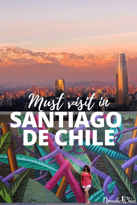 South America Destinations, Santiago Chile Travel Guide, Chile Trip, Visit Chile, South America Travel Destinations, Chile Travel, Les Continents, Central America Travel, Santiago Chile