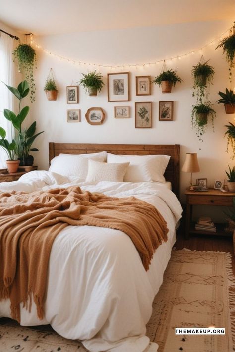 Boho Bedroom Ideas for a Cozy and Eclectic Retreat Cozy Eclectic Bedroom, Boho Eclectic Bedroom, Cozy Eclectic, Bedroom Eclectic, Boho Bedroom Ideas, Eclectic Bedroom, Boho Eclectic, Bedroom Boho, Boho Bedroom