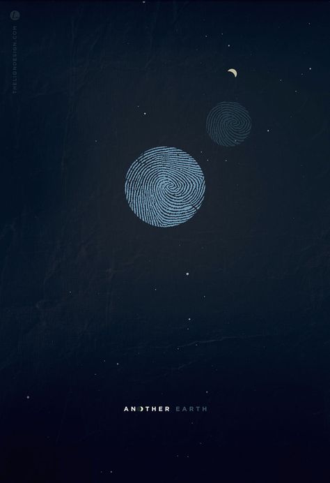 Minimalist Things, Another Earth, Earth Poster, Poster Movie, Space Artwork, Minimalist Posters, Graphics Layout, Movie Posters Design, Minimal Movie Posters
