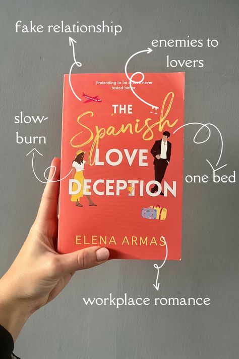 All the best tropes in this perfect romance novel by Elena Armas, The Spanish Love Deception. From fake relationships, to enemies to lovers, and my favourite one bed! Romance, romance book, book, reading, bookstagram, tropes, love, slow-burn, workplace romance, 5 star read, books of 2023. #bookstagram #books #romance Note this description contains affiliate links that allow you to find the items mentioned, the viewer is in no way obligated to use these links. Thank you for your support! Bed Romance, Books Of 2023, Tiktok Made Me Buy It, Workplace Romance, The Spanish Love Deception, Spanish Love Deception, Tiktok Made Me Buy, Books Romance, Choice Awards