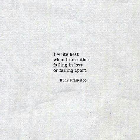 Poetic Dreams Writing Quotes, Poetry Quotes, Rudy Francisco, Writer Quotes, Literature Quotes, Poem Quotes, Deep Thought Quotes, Quote Aesthetic, Pretty Words