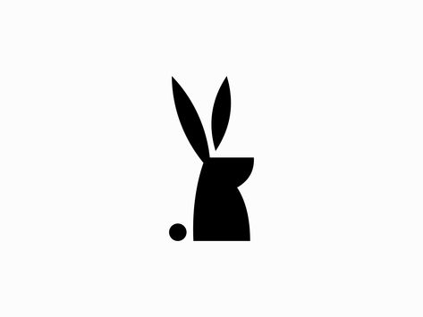 Rabbit Logo Design Ideas, Rabbit Graphic Illustration, Rabbit Logo Ideas, Cute Animal Logo, Bunny Logo Design, Rabbit Logo Design, Chinese Branding, Logo Rabbit, Logo Sketch Design