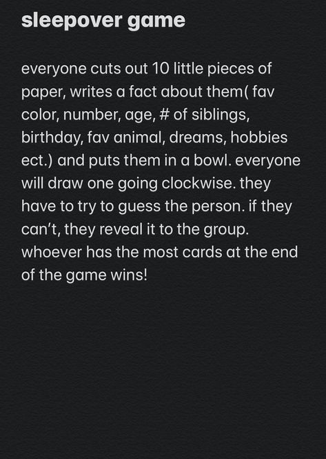 Good Games To Play At A Sleepover, Birthday Ideas For Group Of Friends, Fun 3 Person Games, Games To Play With Small Groups, Fun Games To Do At Sleepovers, Games For Friend Groups, 3 Person Sleepover Games, Sleepover Games For 6 People, Games To Play With 2 Friends