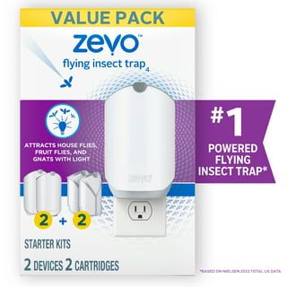 Zevo Pest Control in Household Essentials - Walmart.com Zevo Insect Trap, Fruit Fly Spray, Zevo Insect, Indoor Fly Trap, Gnat Traps, Fruit Fly Trap, Tick Repellent, Fly Repellant, Fly Trap