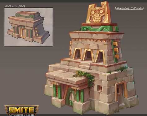 Maya Architecture, Aztec Serpent, Mesoamerican Architecture, Aztec Architecture, Mayan Architecture, Aztec Temple, Maya Art, Mayan Cities, Concept Art Tutorial