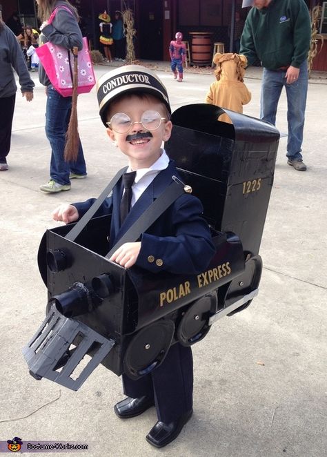 Polar Express Costume, Train Costume, Halloween Train, Costumes For Boys, Polar Express Party, Halloween Costumes 2014, Christmas Everyday, Polar Express Train, The Polar Express