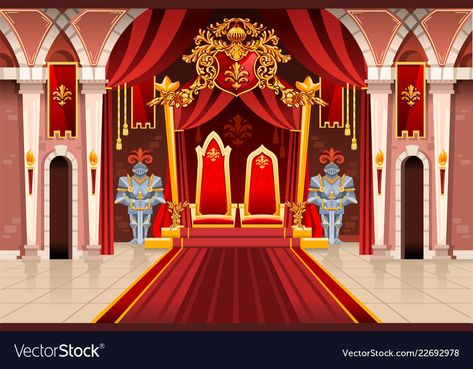 Royal Armor, Inside Castles, Royal Background, Seni Arab, Castle Background, Medieval Artwork, Wooden Doors Interior, Throne Room, Living Room Background