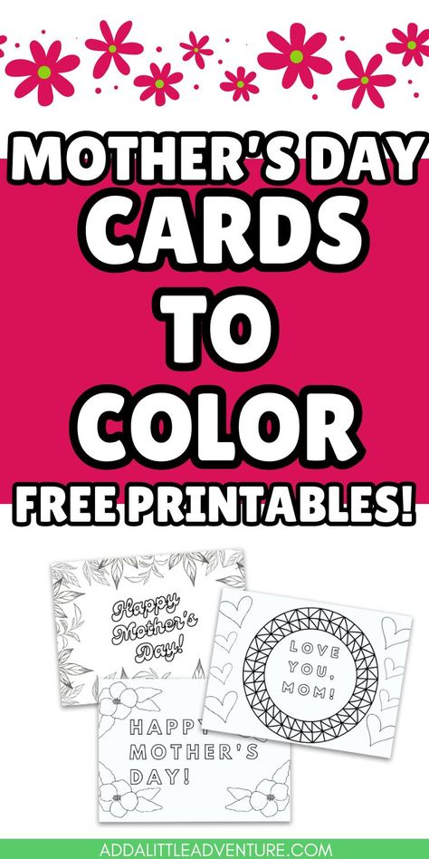 Free Printable Happy Mother's Day Cards to Color Mother's Day Cards From Kids Free Printable, Mother's Day Free Printables Kids, Mothers Day Crafts For Kids Printables, Mothers Day Card Free Printable, Free Printable Mothers Day Coloring Cards, Mother’s Day Printable Card Free, Free Mothers Day Crafts For Kids, Mothers Day Card Template Free Printable, Mothers Day Printable Card