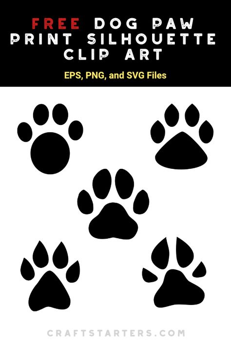 Dog Paw Svg Free, Dog Paw Print Svg Free, Free Paw Print Svg, Paw Svg Free, Paw Print Svg Free, Paw Print Silhouette, Dog Paw Print Art, Free Cricut Images, Paw Print Art