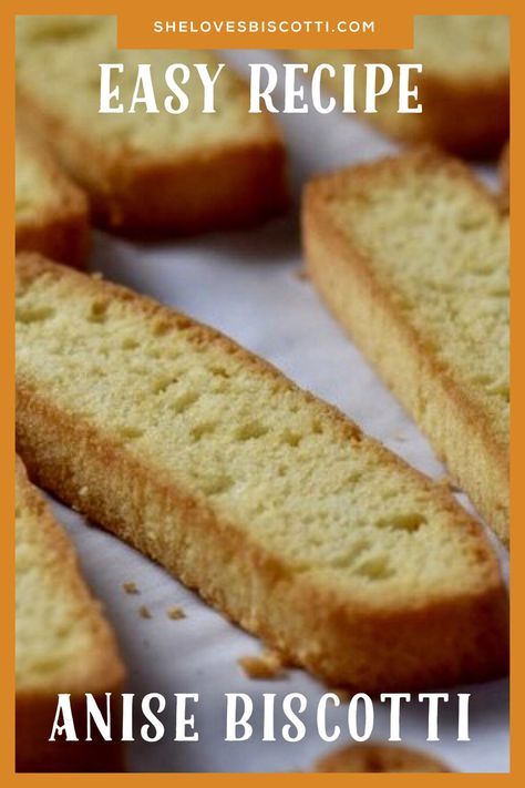 Amaretto Biscotti Recipe, Nut Free Biscotti Recipe, How To Make Biscotti, Biscotti Recipe Italian, Anise Biscotti Recipe, Anise Biscotti, Italian Biscotti Recipe, Anise Cookie Recipe, Best Biscotti Recipe