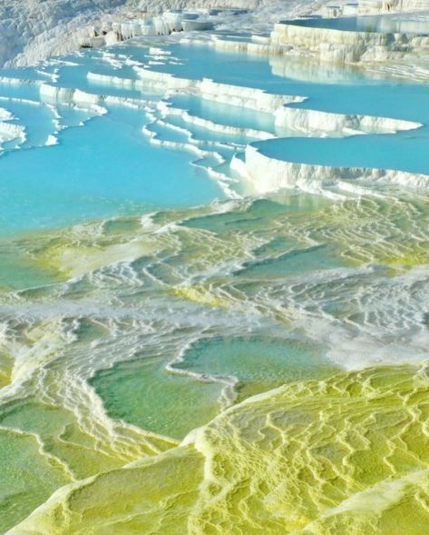 Another beautiful landmark on our BUCKET LIST! 🗺️🇹🇷 Pamukkale, often referred to as the “Cotton Castle,” is a captivating natural wonder in the Denizli Province of southwestern Turkey. The site’s unique terraces, resembling a cascading castle made of cotton, have been formed over centuries by the flow of mineral-rich thermal waters. 🇹🇷🗺️ Do you have any remarkable landmarks on your bucket list? 🗺️🇹🇷 🇹🇷🗺️ #pamukkale #turkey #turkiye #naturalwonders #naturalwondersoftheworld #hotsprings #... Pamukkale, Terrace, Nature, Cotton Castle, Pamukkale Turkey, Hot Springs, Natural Wonders, Wonders Of The World, Bucket List