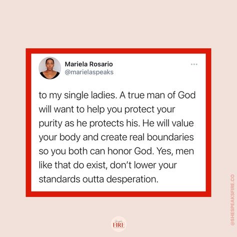 She Speaks Fire 🗣🔥 on Instagram: “It’s true y’all. You don’t have to compromise in order to have a man. The man that God has for you will fear Him and also be walking out…” God Fearing Man, God Centered Relationship, God Fearing, Be At Peace, Walking Out, At Peace, Godly Man, Walk Out, Single Women