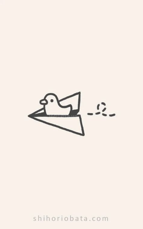 25 Easy & Cute Bird Drawing Ideas Outline Cute Drawing, Cute Simple Animal Drawings Doodles, Easy Simple Cute Drawings, Cute Minimalistic Drawings, Cute Very Easy Drawings, Cute Simple Pictures, Bird Art Easy, Aesthetic Pics To Draw, Dark Small Drawings