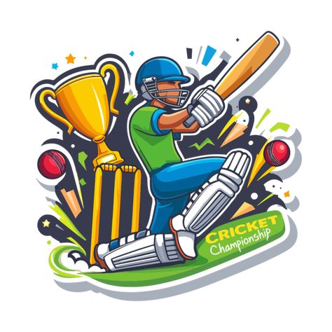 Cricket Graphic Design, Cricket Logo Design Png, Cricketer Drawing, Cricket Logo Png, Cricket Vector, Cricket Logo Design, Cricket Logo, Pakistan Match, Cup Logo