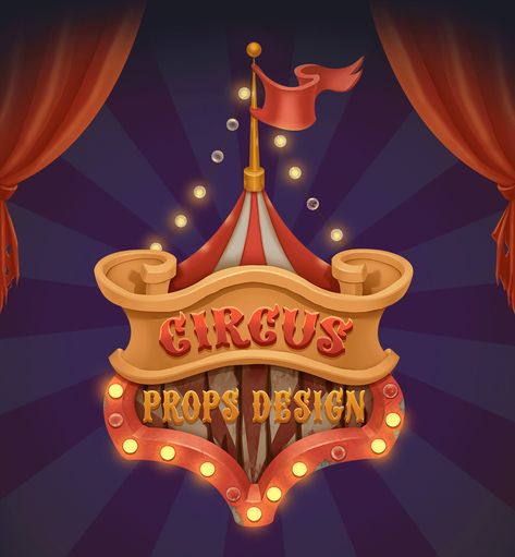 Porto, Circus Illustration Artworks, Circus Design Graphic, Circus Graphic Design, Circus Concept Art, Circus Doodles, Carnival Logo, Casual Illustration, Circus Logo