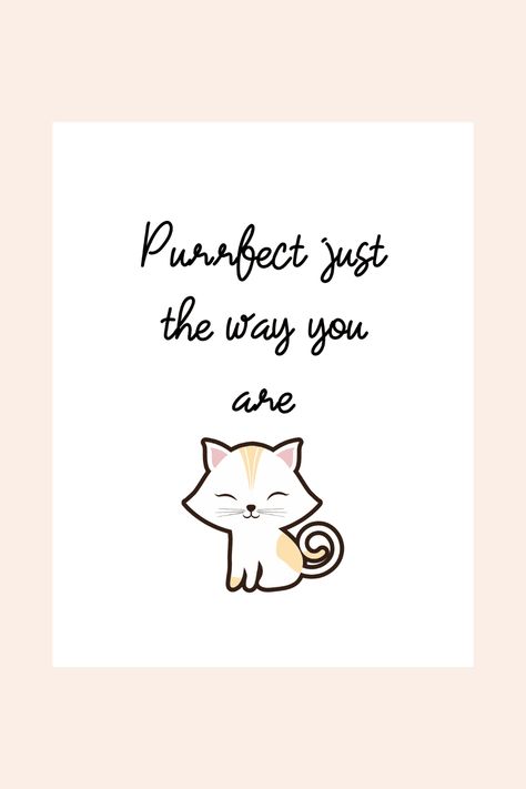 15 Cute cat quotes for cat lovers! These funny cat quotes are sure to make you smile! I just love kitties, don\\'t you? #cats #funnyquotes #humor #kitties #catquotes #bestcatquotes Quote For Cat Lovers, Cat Words Quotes, Meow Quotes Words, Positive Cat Quotes, Cat Mom Design, Quotes For Cat Lovers, Cat Quotes Inspirational, Cat Motivational Quotes, Cat Quotes Funny Cute